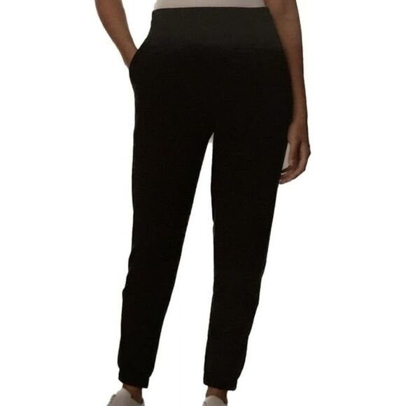 32 Degrees Soft Twill Joggers drawstring pants soft stretch athletic black S - Picture 1 of 13